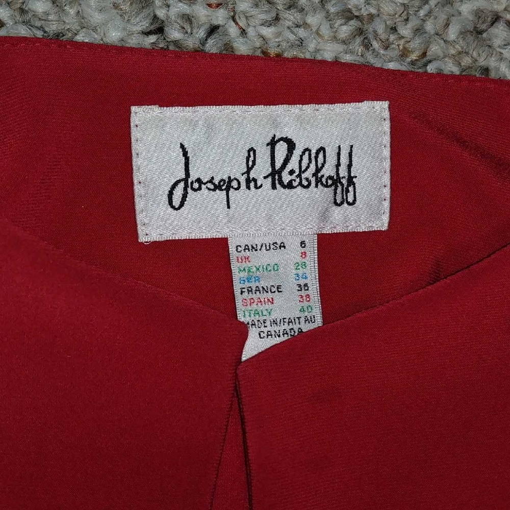 Joseph Ribkoff red jacket - Picture 5 of 6